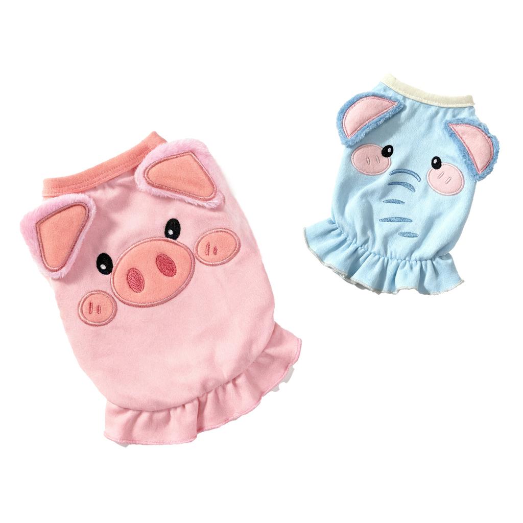 Vêtements pour animaux de compagnie Automne Hiver Vente en gros Vêtements chauds épaissis Mignon Animal de dessin animé Ours en peluche Corgi Chat Vêtements