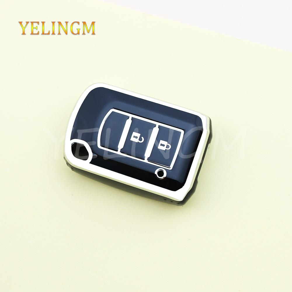 2/3 Buttons Tpu Car Key Cover Case For Mitsubishi Asx Ash Outlander Lancer Ex Galant Pajero L200 Protector Shell Fob Keychain