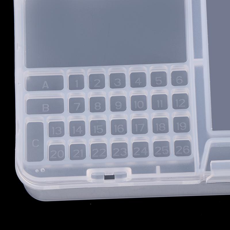 Caja de Almacenamiento de Plástico Multifunción para Reparación de Teléfonos Móviles Para Placa Base de Teléfono, Piezas IC, Herramientas de Reparación, Contenedor Coleccionista