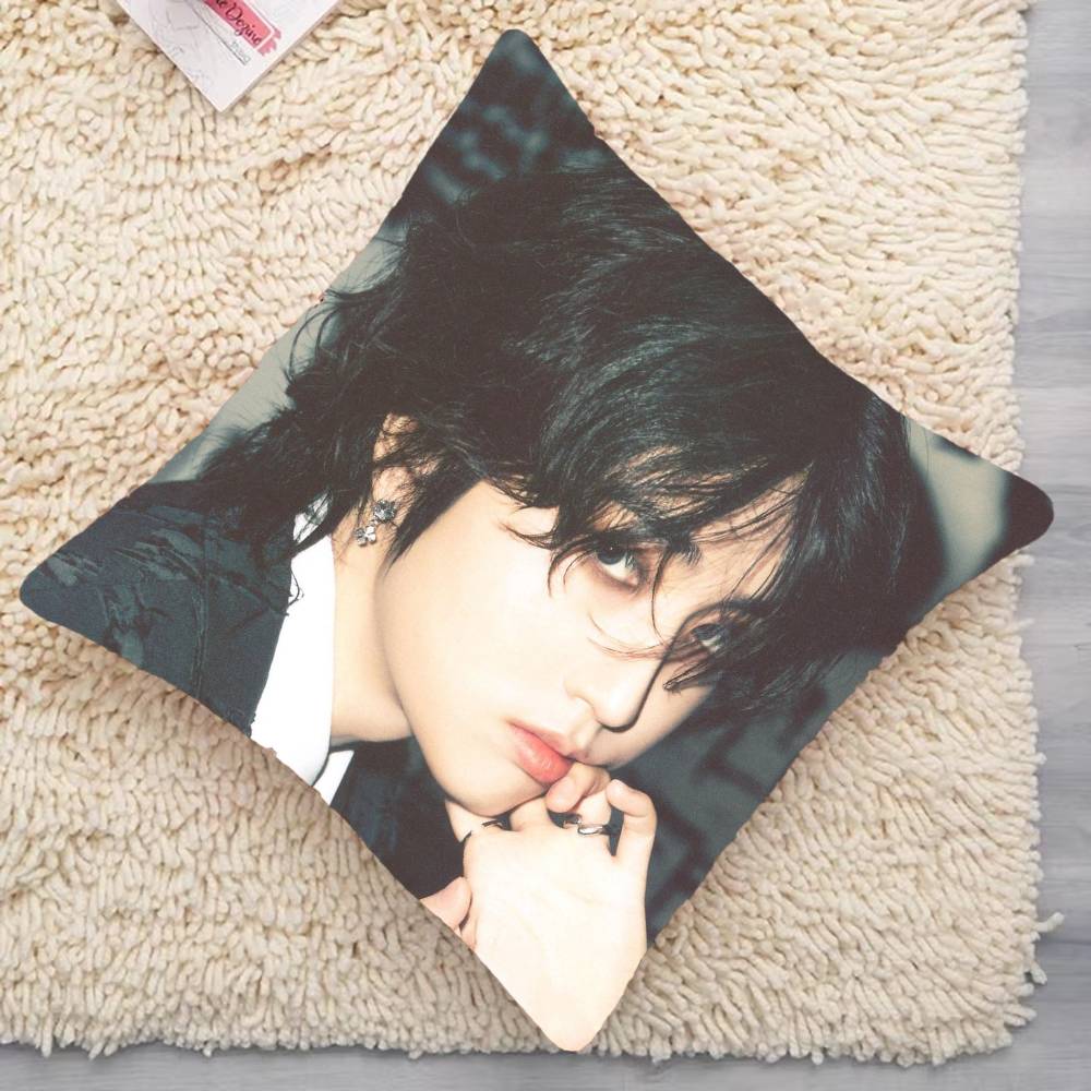 Pillowcases cushion covers living room sofas home decor gifts Korean singer H-Han Ji COOL Sung
