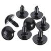 100Pcs 6-10mm Black Plastic Toy Eyes Safety DIY for Teddy Bear Animal Dolls