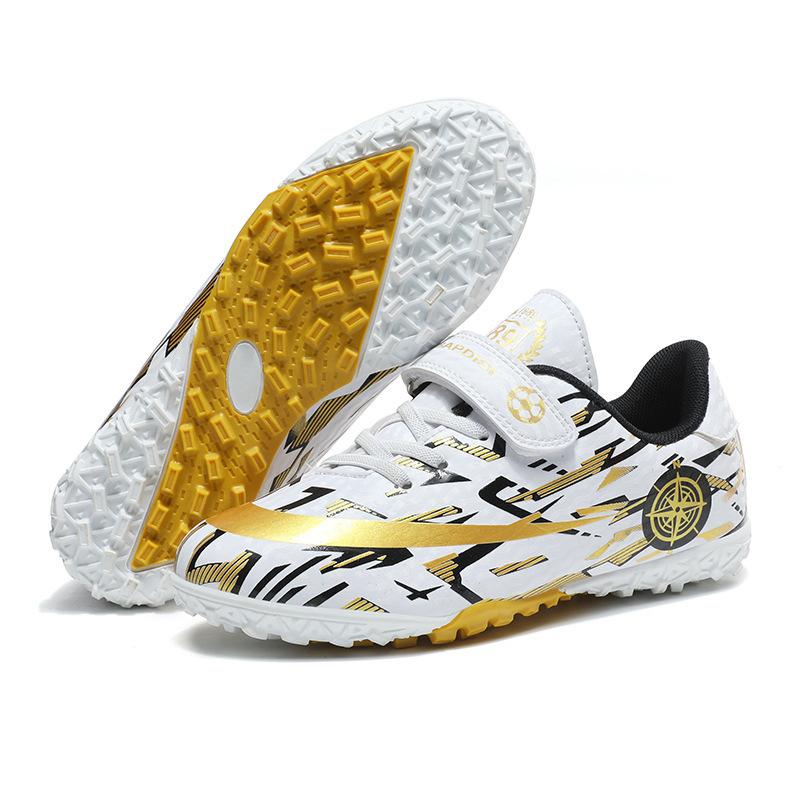 Large Size Football Shoes AG Long Nails Broken Nails Boys and Girls Teenagers Students Professional Game Training Sports Shoes