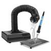 Dual-purpose Purifier with LED Lamp Welding Fume Grinding Dust, Black Middle Port - European Standard