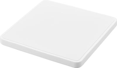 Yamazaki Magnetic Silicone Pot W15 X D15 X Tower Heat Dishwasher Attaches To Pot Bottom for Easy 10320 Holder, Square, White, H1.2cm, Series,