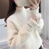 Women Sweater Casual Turtleneck Female Pullover Long Sleeve Warm Soft Autumn Winter Knitted