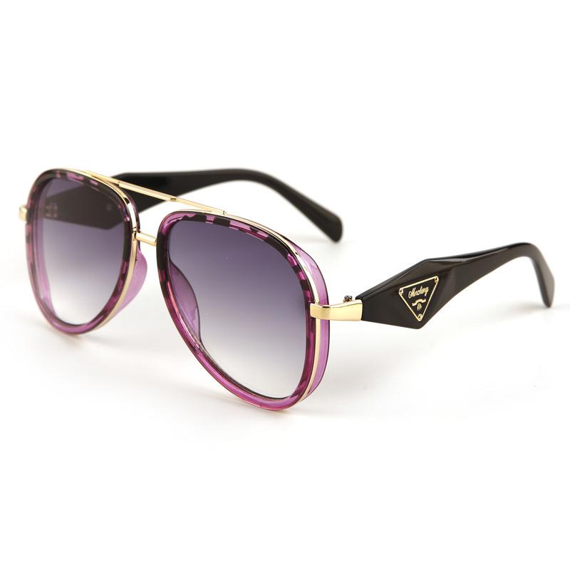 New stylish and sophisticated sunglasses, men's aviator sunglasses, retro pilot-style eyewear, and women's European and American-style sunglasses