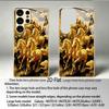 Galloping Golden Steed for Galaxy S24Ultra S23 S22 S25 S21 S20UltraA55A15A16Phone case Pattern Shockproof Protective Back Cover