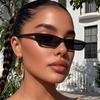 Fashion Rectangle Sunglasses Women Men Brand Designer Cute Sun Glasses Female Outdoor Lovely Travel Oculos De Sol