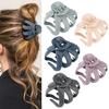 Creative Matte Claw Hair Clip Practical Plastic Hairpieces Easy Hairstyling Long Hair Decoration Suitable For Women