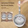 Hands-Free Spin Mop & Bucket with Efficient Dirt Separation and Water Absorption