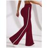 Casual Micro Flared Yoga Pants with High Waist Elasticity, Pilates Exercises, Abdominal Compression, Leg Shaping, and Quick Drying Flared Pants
