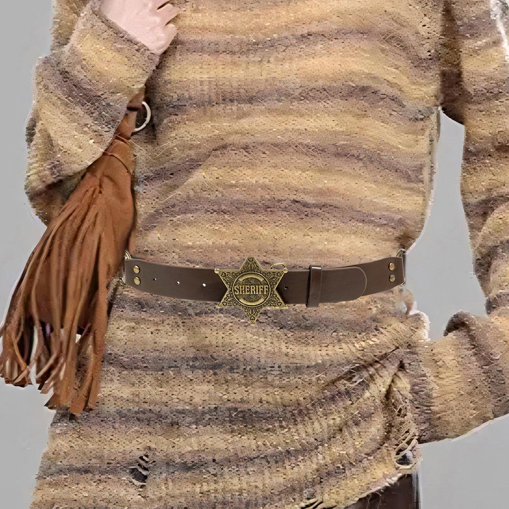 Heart Buckle Waist Belt Punk Chain Heavy Duty Grunge Buckle Modern Waistband Waist Chain Studded Belt