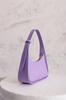 Women's Stylish and Useful Shoulder Bag Lilac Lined Hand and Shoulder Bag