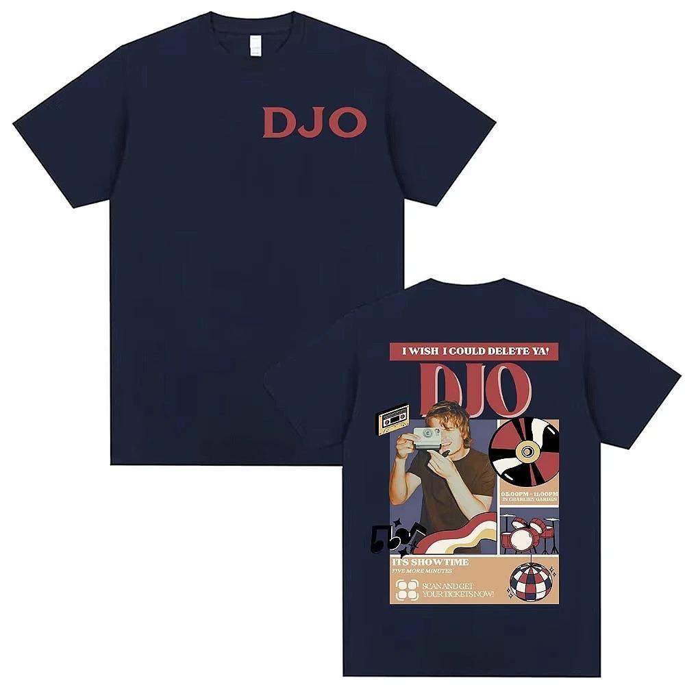 Djo Back on You Tour 2026 Music Concert T Shirt Joe Keery New Fans Gift T-shirts Men Women Harajuku Cotton Fashion Tshirt
