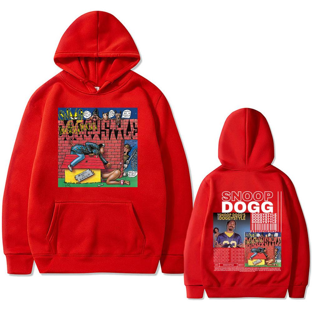 Limitovaná Rapper Snoop Dogg Grafická mikina z albumu Pánska Dámska Módna Harajuku Nadrozmerná mikina Pánska Hip Hop Vintage Streetwear