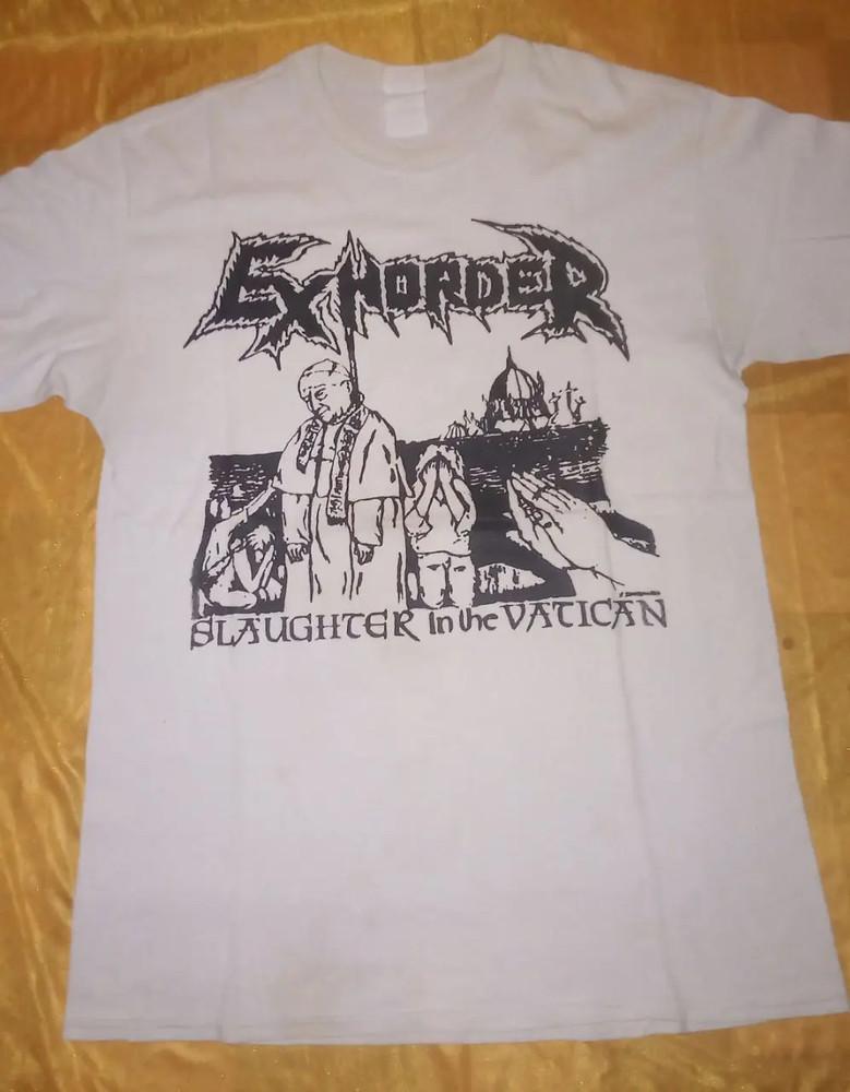 VTG Exhorder, Exhorder Band Shirt White Size S-5XL Tee OB897 Unisex T-Shirt XXXL