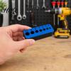 Multi-hole Drill Guide for Straight Holes 4-10mm Precision Drilling High-strength Tool Woodworkers DIY Enthusiasts Professional Craftsmen