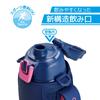 Thermos Water Bottle Vacuum Insulated Sports Bottle Navy Pink For Cold Storage 1.5L FHT-1501F NV-P