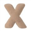 Plush Abc Alphabet Pillow For Children With Sheep Wool Fabric And Soft Support