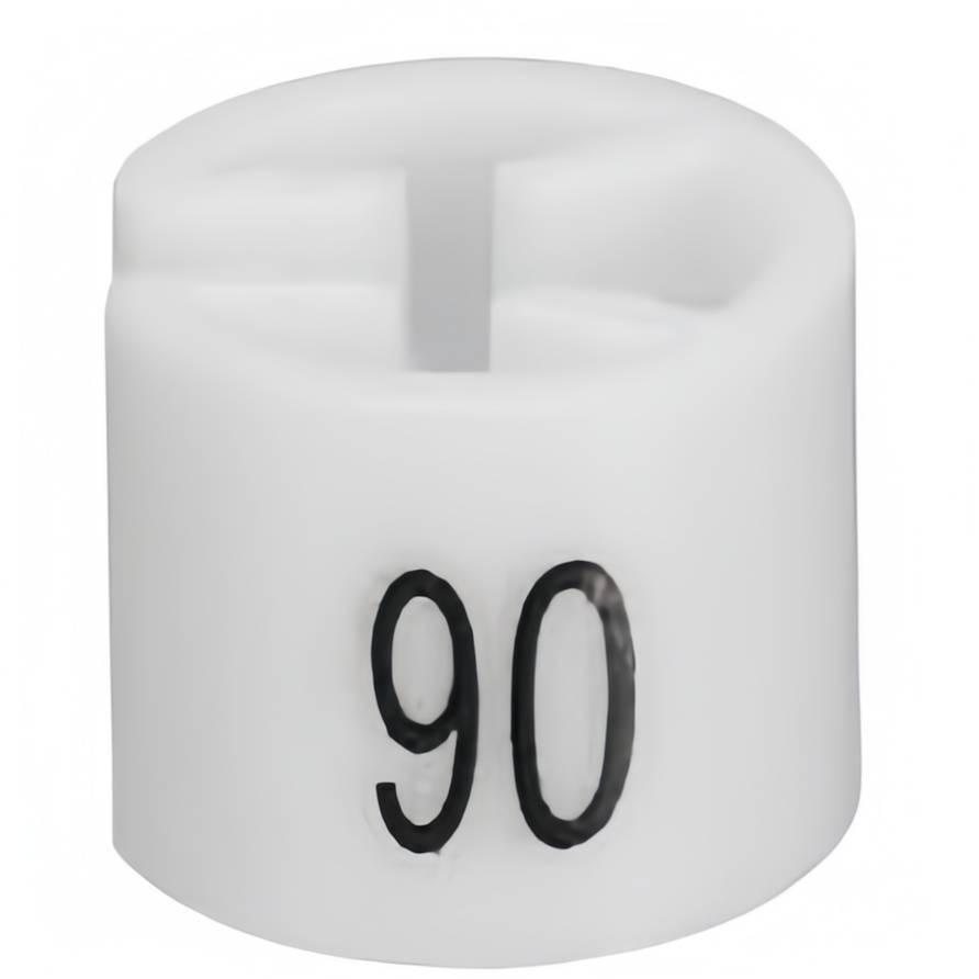 Double-Sided Children's Clothing Size Clips (1-100, 1-50)