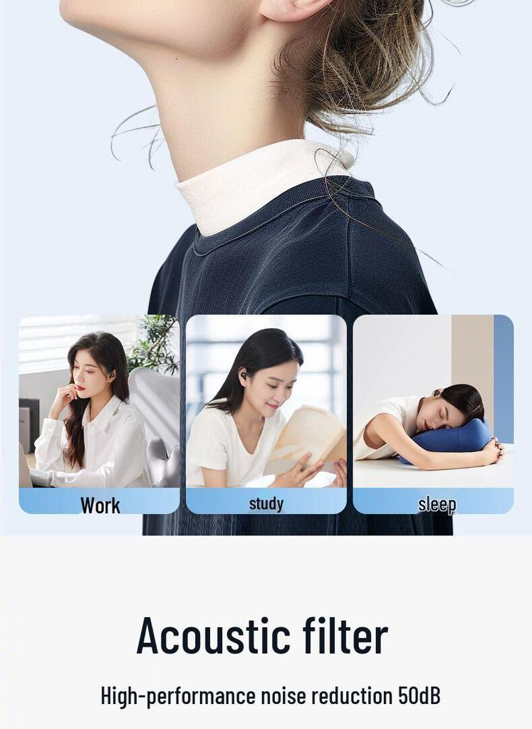 Soft Silicone Noise-Canceling Earplugs for Sleeping, Anti-Snoring, and Workshop Use: Comfortable Noise Reduction