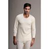 Men's 100% Wool Long Sleeve Undershirt Tights Underwear Set 1002 - 1001- 1 Set