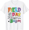 Field Day 2025 Let The Games Begin Teachers Kids Field Day T-Shirt
