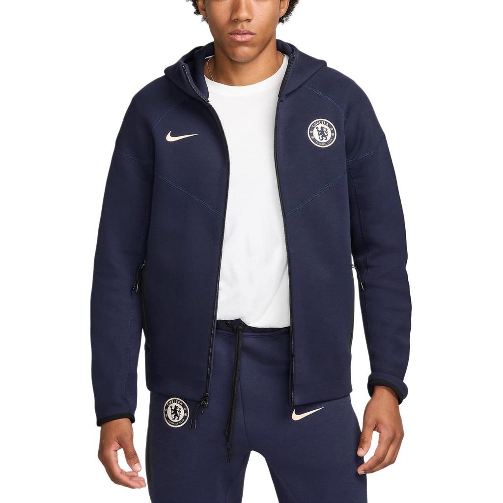 Nike Chelsea Fc Tech Fleece Windrunner Homme Nike Football Sweat à Capuche Fermeture Éclair Intégrale FZ4175-452