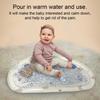 Inflatable Baby Water Play Mat for Crawling And Sensory Development Infant Crawling Pad with Leak-Proof Nozzle Soft Activity Mat for Motor Skills And