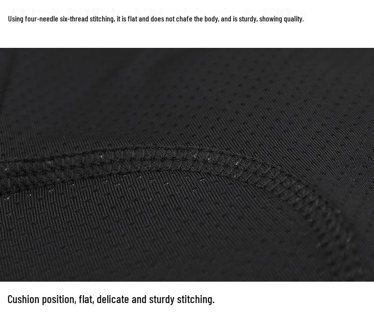 Isuo Men's Cycling Underwear Shorts with Thick Silicone Cushion, Quick-Drying for Road Biking