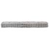VidaXL Pallet Floor Cushion Cotton 120x40x7 Cm Grey