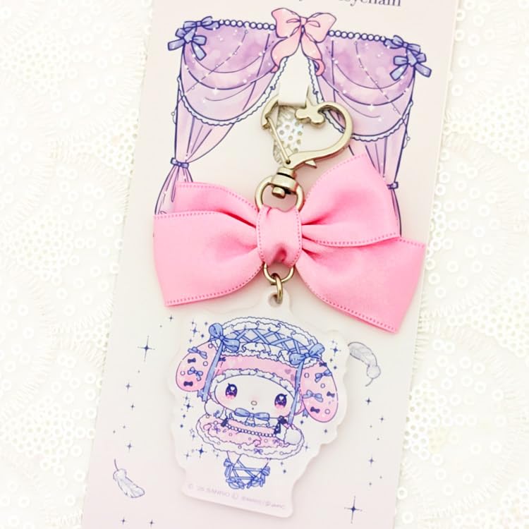 

My Melody Little Twin Stars x DOLLY MIX Акриловый брелок с лентой My Melody &