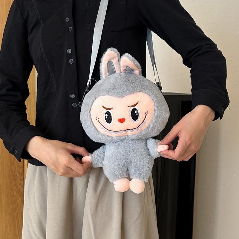 Cartoon Children's Bag Autumn and Winter Cloth Plush Small School Bag Toy Plush Doll Creative School Bag