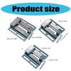 Milling Machine Pliers 2.5/3/4inch Drill Press Vise Benches Clamps Flat Tongs Vise Drilling Machine Stand Flat Nose Pliers