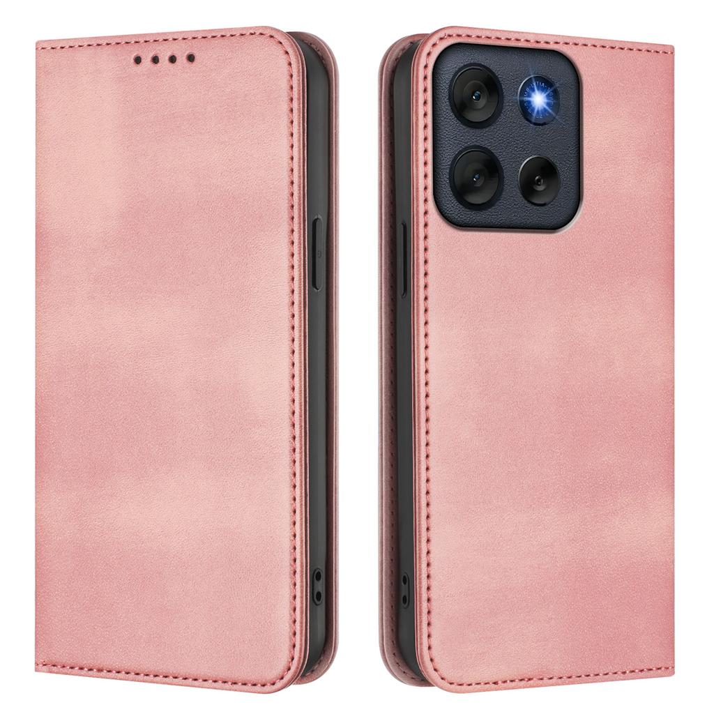 For Motorola Moto G56 5G Wallet Cases Retro Texture RFID Blocking Leather Phone Cover