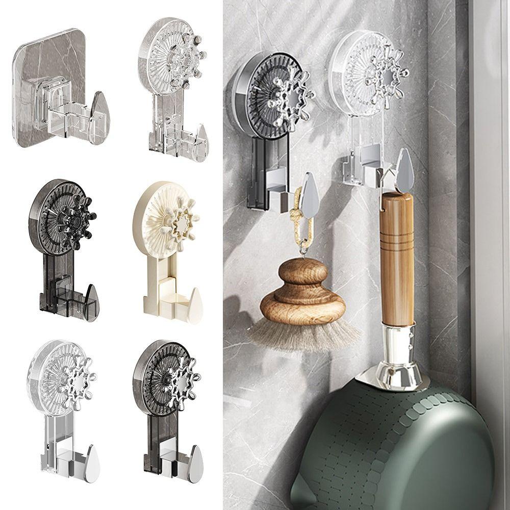1/5Pcs Heavy Duty Vacuum Hook Waterproof Shower Hooks Suction Cup Hooks  for Bathroom Kitchen Decor