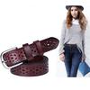 New Women Fashion Wide Genuine Leather Belt Female Without Drilling Top Quality Jeans Belts