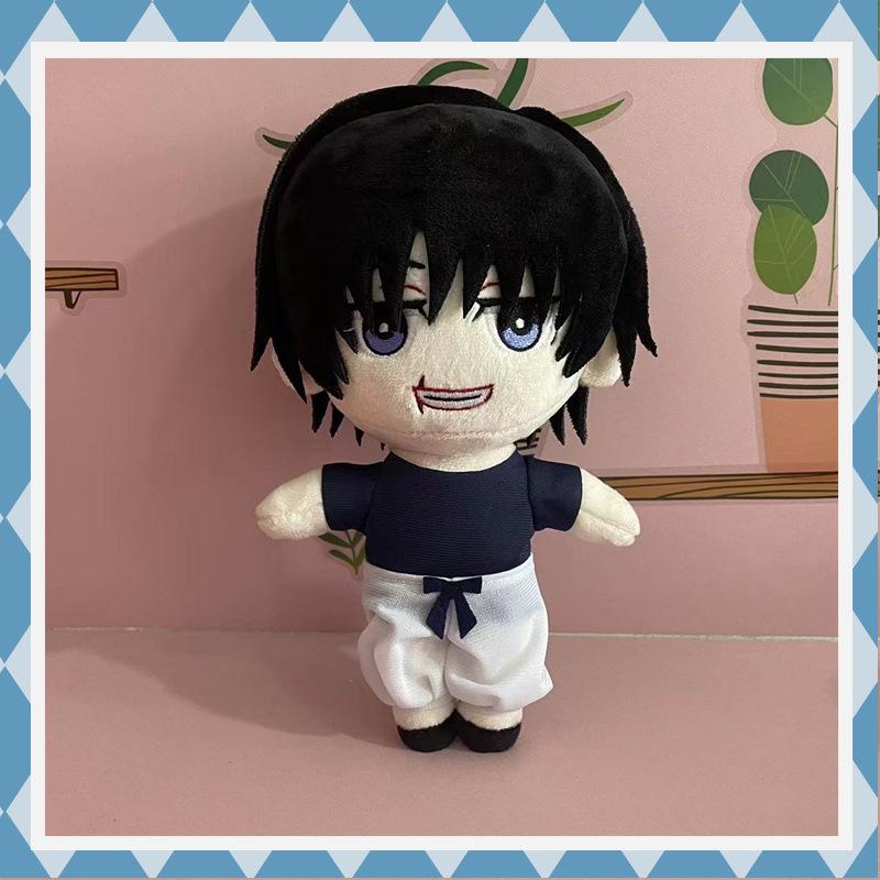 20cm JJK Plush Mahito Plush Nanami Kento Inumaki Toge Fushiguro Toji Anime Figure Stuffed Kawaii Doll Birthday Collection Gift