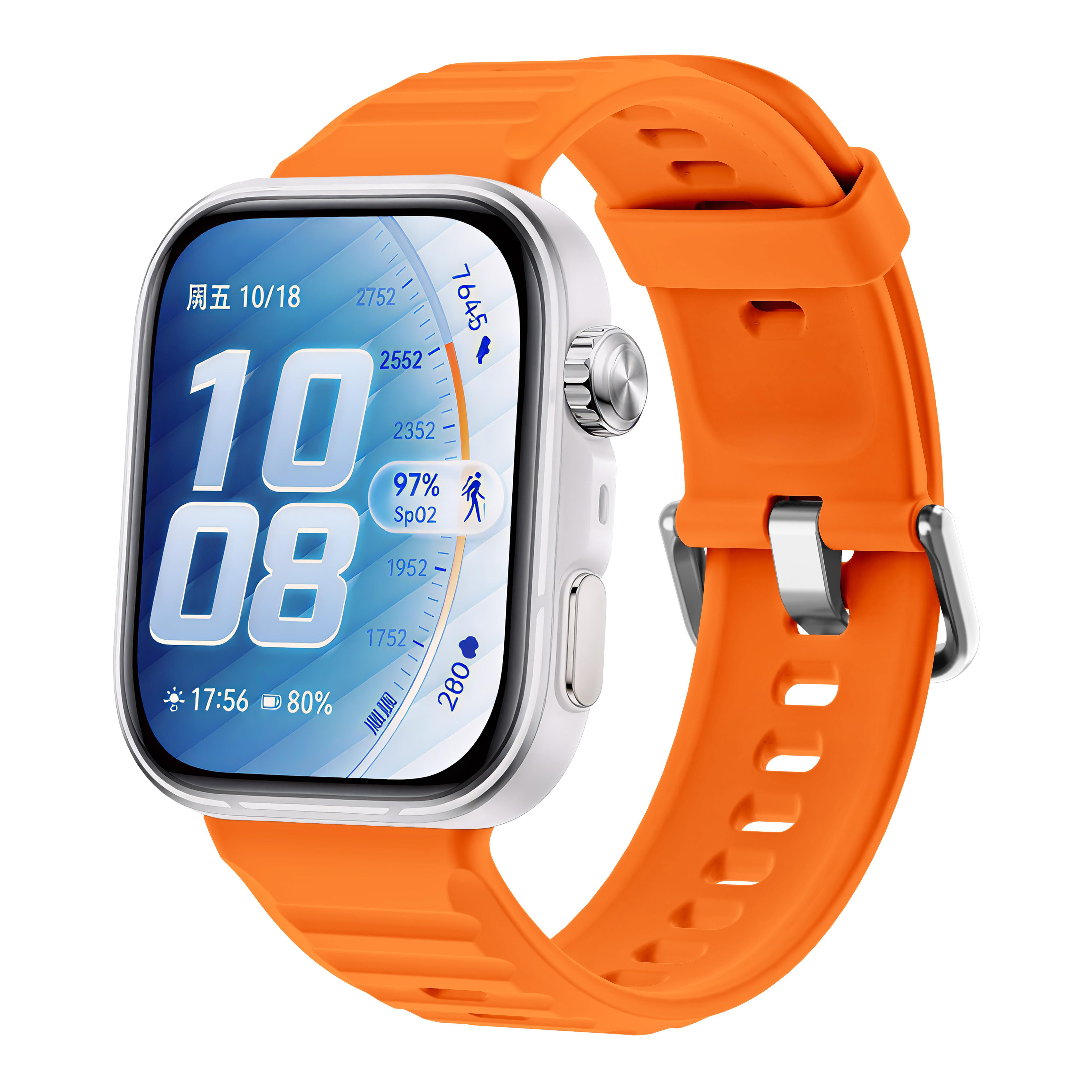 Оригинальный силиконовый ремешок для Huawei Watch Fit 5/5pro Быстросъемная конструкция Водонепроницаемый/влагостойкий ремешок для Huawei Watch Fit 5/5pro Huawei watch fit 4p blue