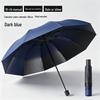 Extra-Large Folding Double Person Sunshade Umbrella with Black Glue Protection