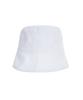 Bajal Label Drop Oversized Bucket Hat White