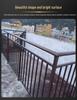 Zinc-Steel Outdoor Stair and Balcony Railing for Villas and Buildings