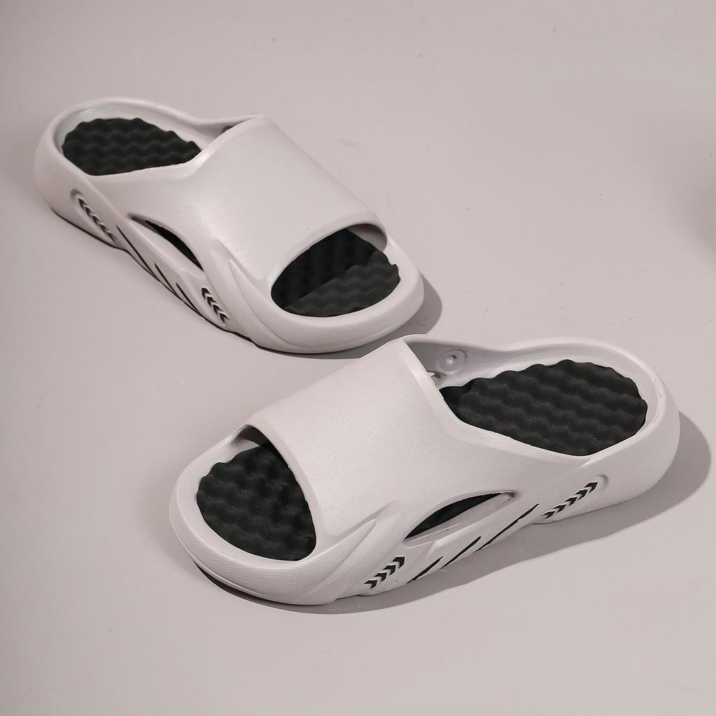 Men's Classic EVA Slippers - Summer Massage Beach Sandals with Thick Sole