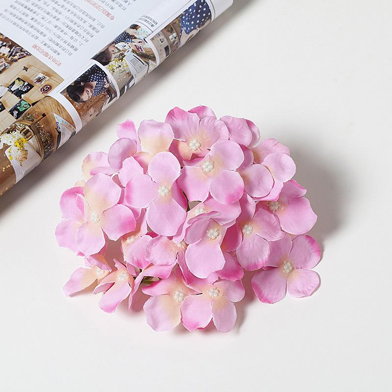 Simulated Silk Embroidered Ball Flower Head Handmade Flower Material Wedding Scene Decoration Embroidered Ball Artificial Flower