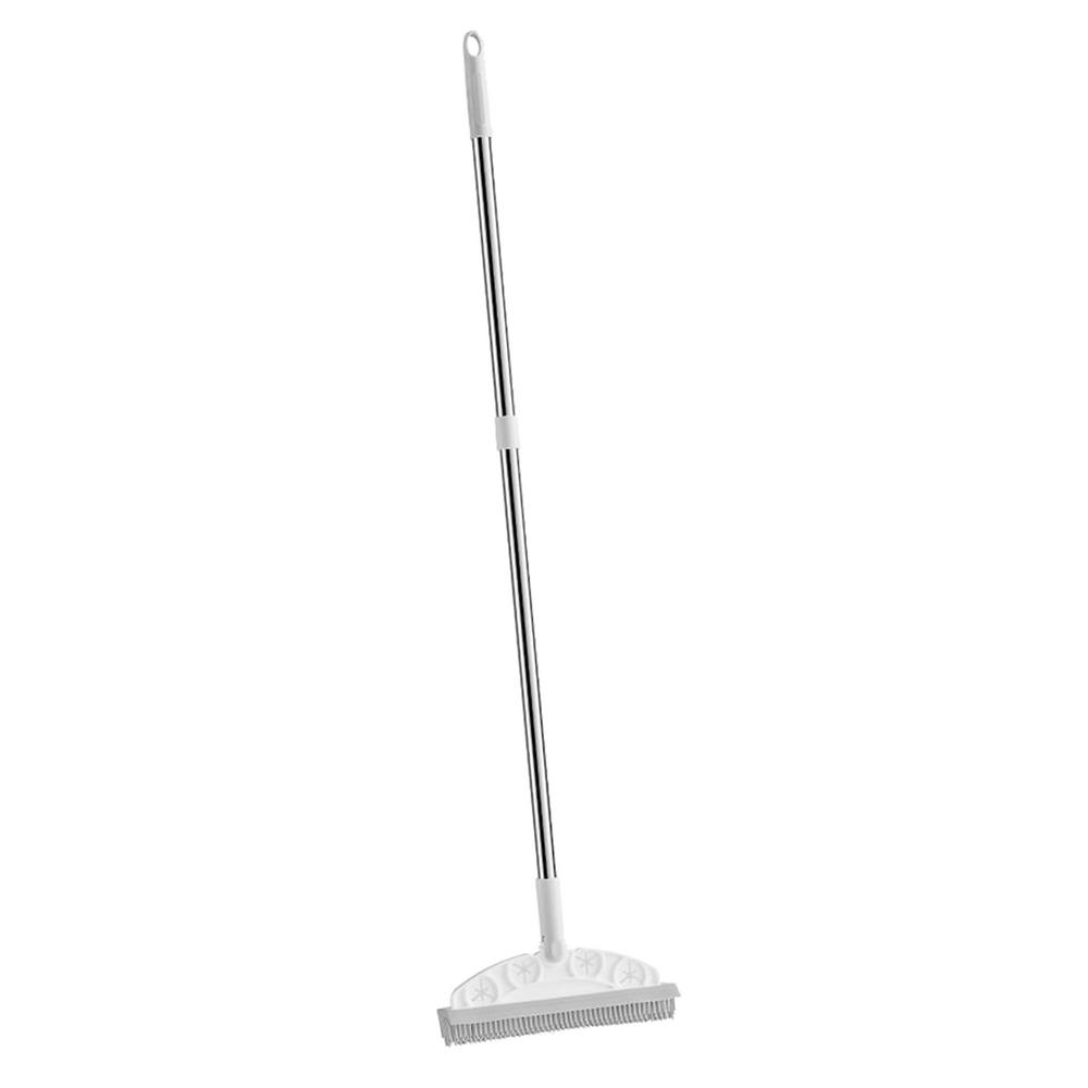 Bathroom Floor Brush Tile Cleaning Scrubber Adjustable Floor Scrubber Broom Bristle Scrubbing Brush With Extended Handle For