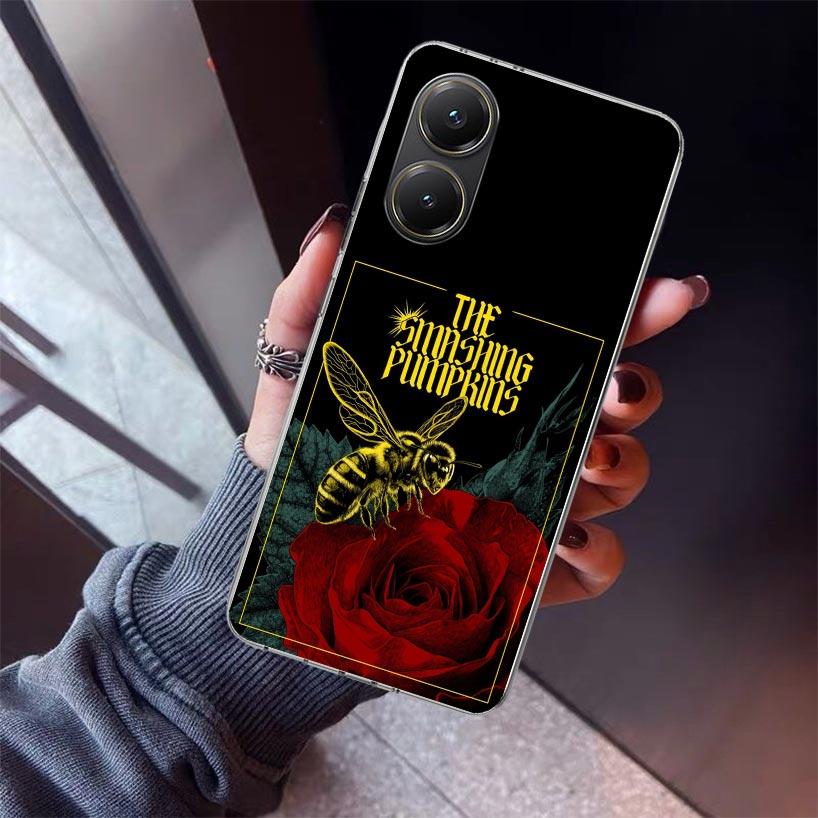 Rock The Smashing Pumpkins Phone Case For Xiaomi Poco X7 X6 X5 Pro F7 Ultra Redmi 15C 15 13 13C 12 12C 10 10A 10C 9 9A 9C 9T She
