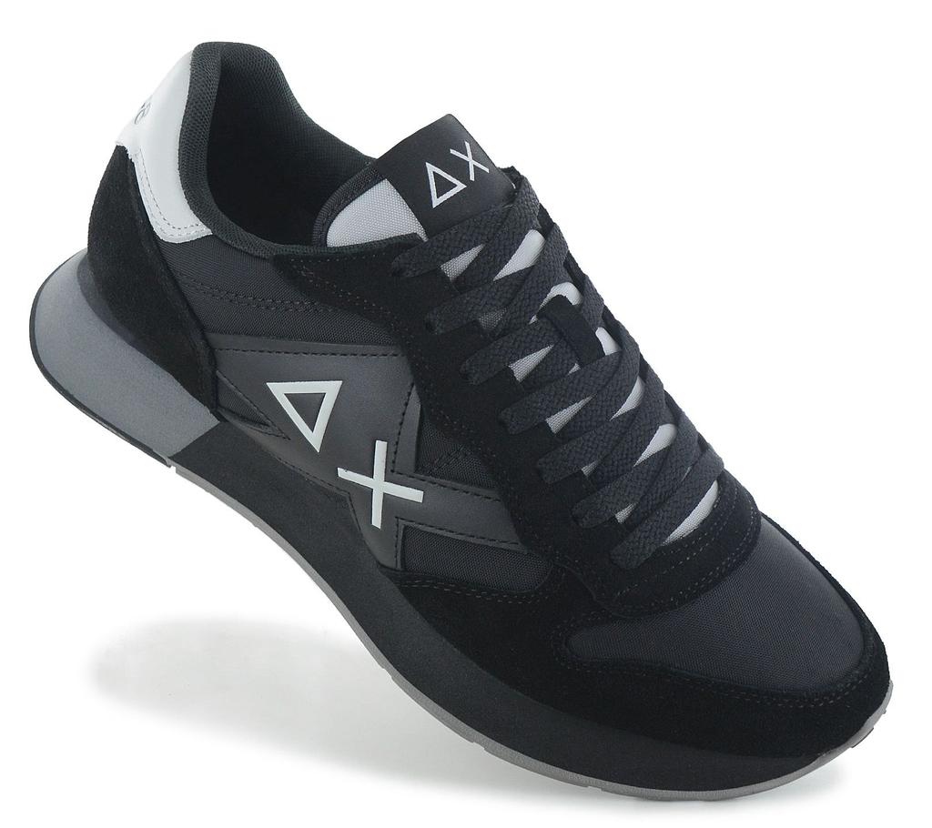 Sun68 Jaki 2.0 Solid - Erkek Spor Ayakkabıları Ayakkabı Siyah Z36115-11 ORİJİNAL