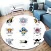 One Piece Round Area Rug Carpet Rug For Living Room Bedroom Sofa Playroom Decor Nonslip Floor Mat