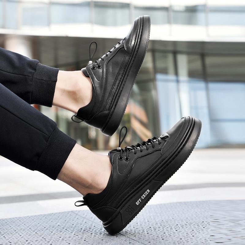 Fashion Men's New Fashion Luxury Walking Sports Shoes Daily Commuting Casual Men's Shoes Comfortable and Versatile Lace Up Board Shoes