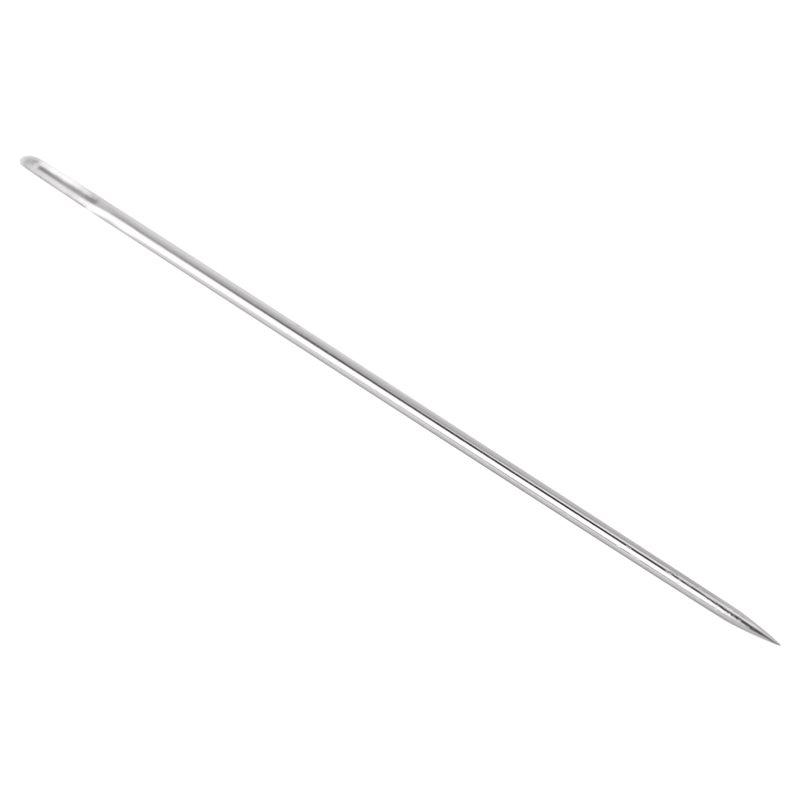 A34R 30Pcs Large-Eye Stitching Sharp Thick Needles, 5 Sizes Stainless Steel Sewing Needles Kit For Embroidery And Hand Sewing
